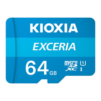Kioxia Exceria 64GB UHS 1 Class 10 MicroSD Card