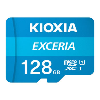 Kioxia Exceria 128GB UHS 1 Class 10 MicroSD Card : image 1