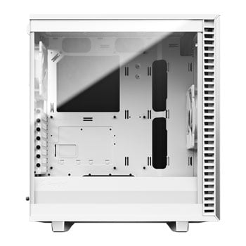Fractal Design Define 7 Compact White Windowed Mid Tower PC Gaming Case : image 2
