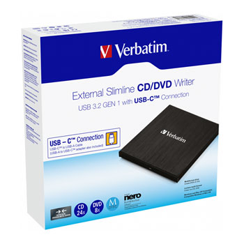 Verbatim External CD/DVD MDISC Writer USB Type C/A : image 3