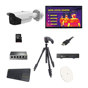 Thermal Screening Bundle, Eco Solution, 6mm Eco Bullet Camera, Tripod, Mini-PC : image 1