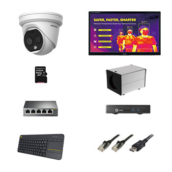 Thermal Screening Bundle, High-End Eco, 6mm Eco Turret Camera, Mini-PC : image 1