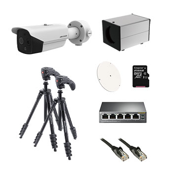 Thermal Screening Bundle, High-End Eco, 6mm Eco Bullet Camera, 2x Tripods : image 1