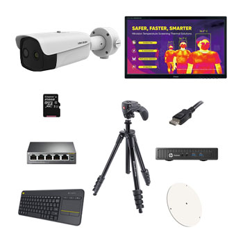Thermal Screening Bundle, Pro Solution, 15mm Pro Bullet Camera, Mini-PC, Tripod : image 1