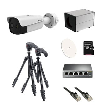 Thermal Screening Bundle, High-End Pro, 15mm Pro Bullet Camera, 2x Tripods : image 1