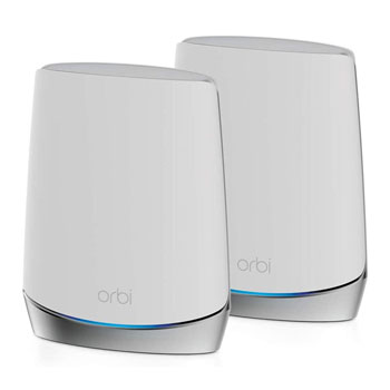 Netgear Orbi Twin Pack AX4200 WiFi 6 WiFi Whole Home Mesh System Router & 1 Satellite upto 4000sq/ft