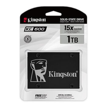 Kingston KC600 1TB 2.5" SATA SSD/Solid State Drive : image 3