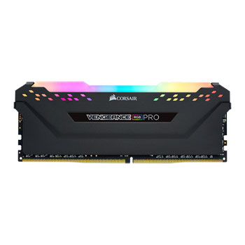 Corsair Vengeance RGB PRO Black 8GB 3200MHz AMD Ryzen Tuned DDR4 Memory Kit : image 2
