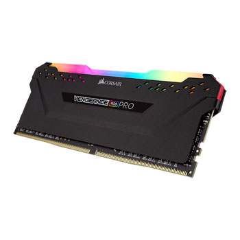 Corsair Vengeance RGB PRO Black 8GB 3200MHz AMD Ryzen Tuned DDR4 Memory Kit : image 3