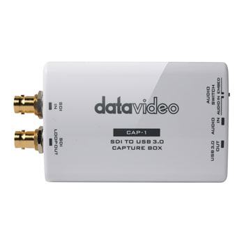 Datavideo Cap-1, 2-Channel, 16-bit PCM, USB Powered, SDI Embedded  Audio : image 2