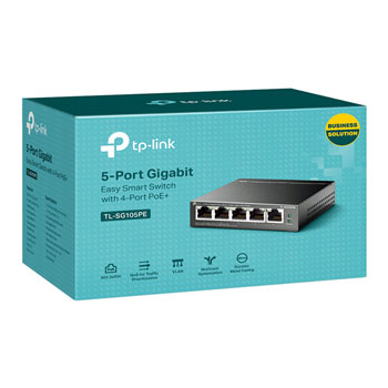 TP-LINK TL-SG105PE 5-Port Gigabit Smart Switch : image 3
