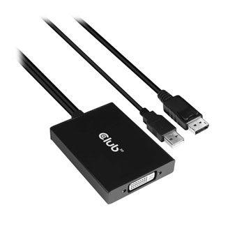 Club3d 60cm Dp To Dvi D Dl Active Adapter Cable Ln Cac 1010 Scan Uk