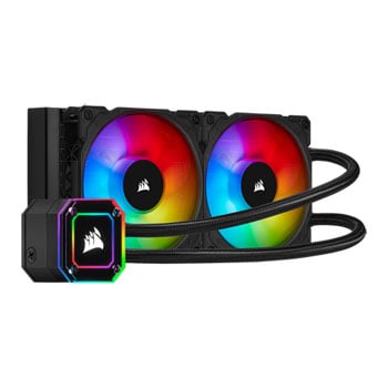Corsair 240mm H100i ELITE CAPELLIX RGB Intel/AMD CPU Liquid Cooler 240mm