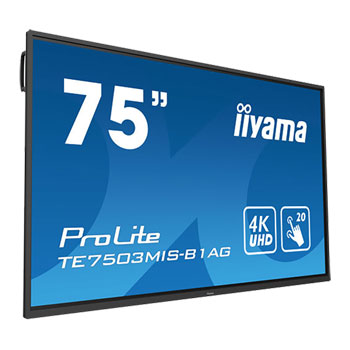 iiyama 75" Touchscreen 4K UHD Monitor with IPS LCD Panel : image 1