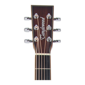 Tanglewood - 'TW4 E KOA' Winterleaf Series Electro Acoustic Guitar, Tobacco Burst Gloss : image 3