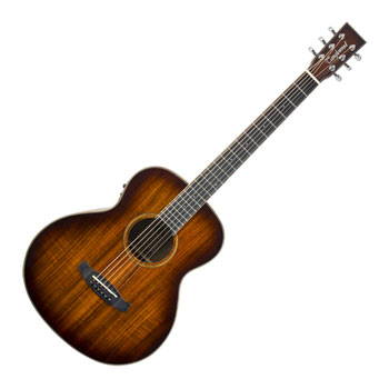 Tanglewood - 'TW MINI E KOA' Winterleaf Series Travel Folk Size Electro Acoustic Guitar