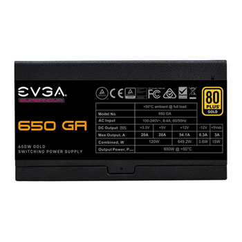 EVGA SuperNOVA 650 GA Power Supply/PSU : image 3