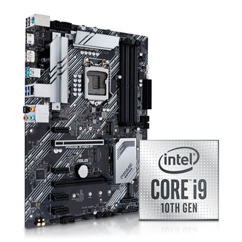 Intel Core i9 10850K OEM CPU & ASUS Z490-P Motherboard