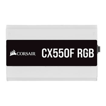 Corsair 550 Watt CX550F RGB Fully Modular PSU/Power Supply White : image 3