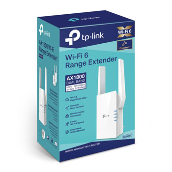 TP-LINK RE605X Dual-Band AX1800 WiFi Range Extender : image 4