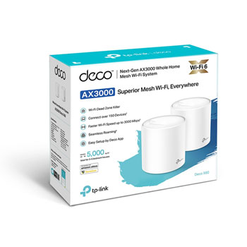 TP-LINK Dual-Band Deco X60 AX3000 WiFi Mesh System (2-Pack) : image 2