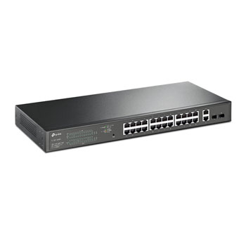 TP-LINK 28-Port Gigabit Easy Smart PoE+ Switch