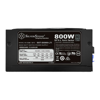 SilverStone SX800-LTI v1.2 800 Watt 80+ Titanium PSU/Power Supply : image 3