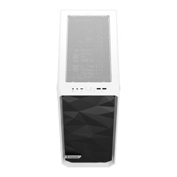 Fractal Meshify 2 Compact White Mid Tower Tempered Glass PC Case : image 3
