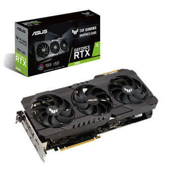 ASUS NVIDIA GeForce RTX 3080 10GB TUF GAMING Ampere Graphics Card