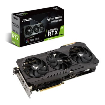 ASUS NVIDIA GeForce RTX 3090 24GB TUF GAMING OC Ampere Graphics Card : image 1