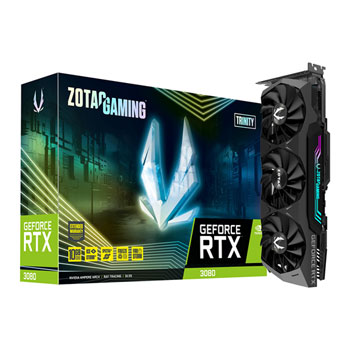 Zotac NVIDIA GeForce RTX 3080 10GB Trinity Ampere Graphics Card