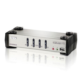 ATEN 4-Port PS2/USB VGA/Audio KVMP Switch with OSD : image 1
