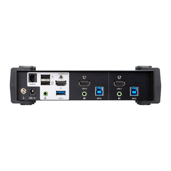 ATEN 2-Port USB 3.0 4K HDMI KVMP Switch with Audio Mixer Mode : image 3
