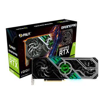 Palit NVIDIA GeForce RTX 3080 10GB GamingPro Ampere Graphics Card : image 1