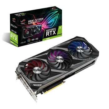 ASUS NVIDIA GeForce RTX 3090 24GB ROG Strix Ampere Graphics Card : image 1