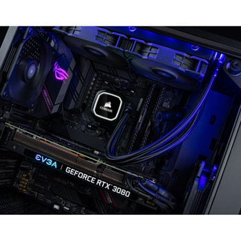 High End Gaming PC with NVIDIA Ampere GeForce RTX 3080 and AMD Ryzen 7 5800X3D : image 3