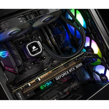 High End Gaming PC with NVIDIA Ampere GeForce RTX 3080 and AMD Ryzen 7 5800X3D : image 3