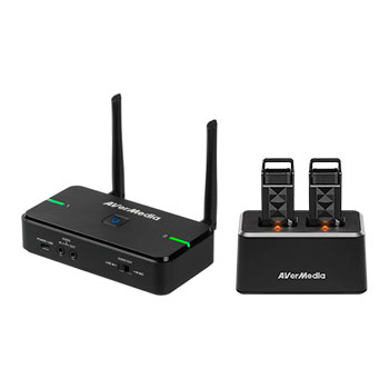 AVerMedia Wireless Teacher Dual Microphone + Charging Dock : image 1
