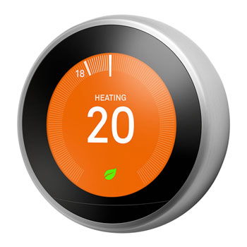 Google Nest Learning Thermostat 3rd Gen Steel : image 4