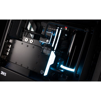 Custom Matte Black Hardline Watercooled Gaming PC with AMD Ryzen 9 5950X and NVIDIA RTX 3090 : image 3