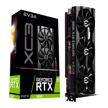 EVGA NVIDIA GeForce RTX 3090 24GB XC3 GAMING Ampere Graphics Card : image 1