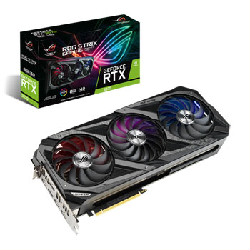 ASUS NVIDIA GeForce RTX 3070 8GB ROG Strix Ampere Graphics Card : image 1
