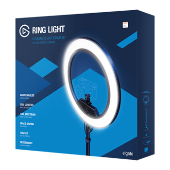 Elgato Premium Edge-lit Wi-Fi Enabled Studio Ring Light (2020) : image 4