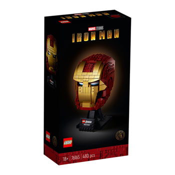Lego Iron Man Helmet LN110831 - 76165 | SCAN UK