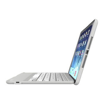 ZAGG Durable Folio Case with Hinged Bluetooth Keyboard for iPad Air 2 - White : image 3