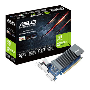 ASUS GeForce GT 710 2GB Passive Graphics Card