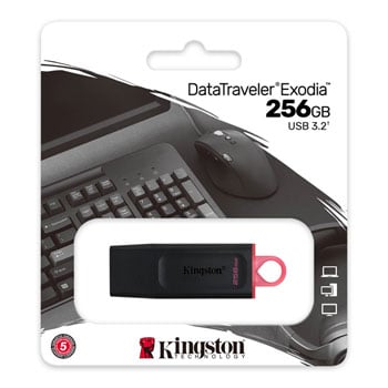 Kingston 256GB USB3.2 DataTraveler Exodia Pen Drive : image 3