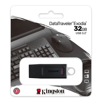Kingston 32GB USB3.2 DataTraveler Exodia Pen Drive : image 3