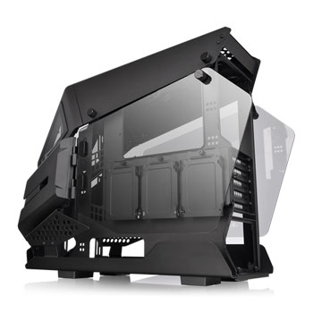 Thermaltake AH T200 Black Tempered Glass MicroATX PC Gaming Case : image 3