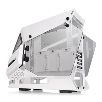 Thermaltake AH T200 Snow Tempered Glass MicroATX PC Gaming Case : image 3